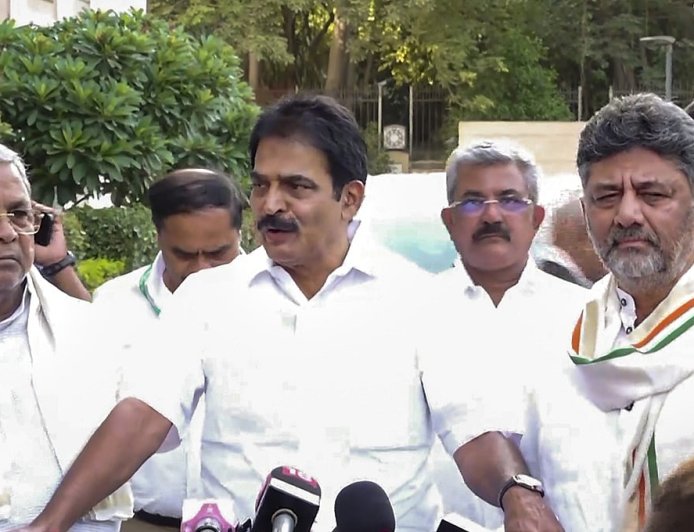 ಮುಖ್ಯಮಂತ್ರಿ ಬದಲಾವಣೆ: ದೆಹಲಿಯಲ್ಲಿ ಕಾಂಗ್ರೆಸ್‌ ಮ್ಯಾರಥಾನ್‌ ಮೀಟಿಂಗ್ ಬಳಿಕ ಕೆ.ಸಿ ವೇಣುಗೋಪಾಲ್ ಹೇಳಿದ್ದೇನು?